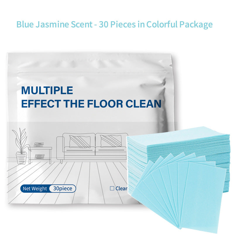 Concentrated floor cleaning tablets in 5 colors