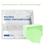 Concentrated floor cleaning tablets in 5 colors