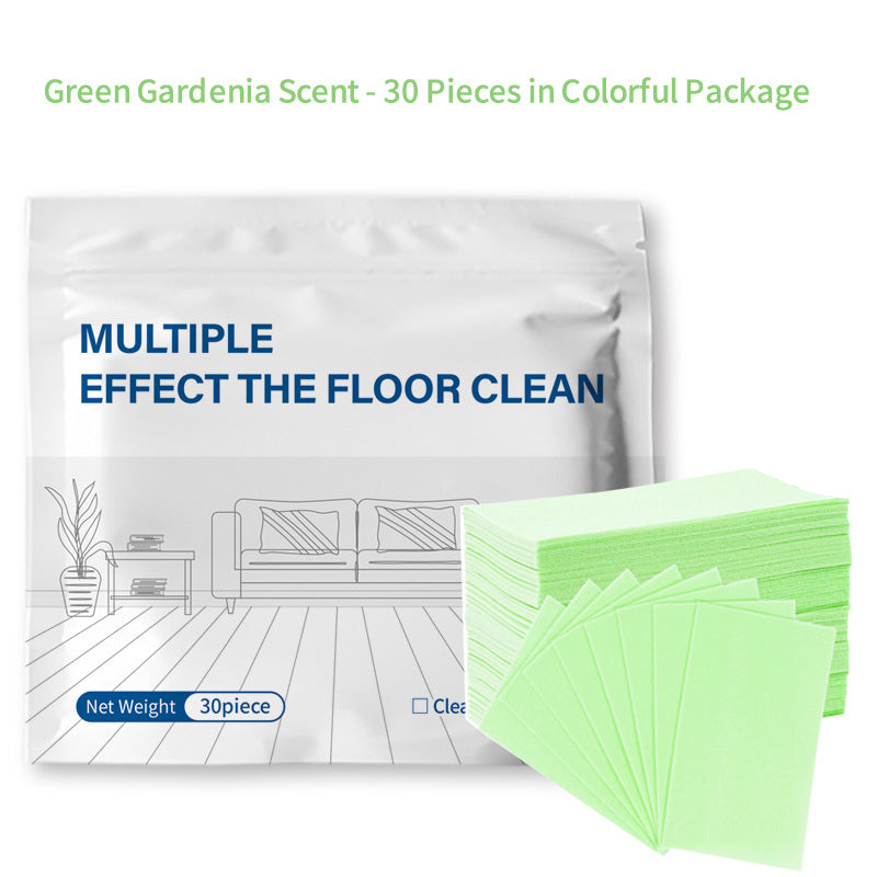 Concentrated floor cleaning tablets in 5 colors