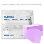 Concentrated floor cleaning tablets in 5 colors