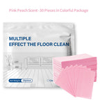 Concentrated floor cleaning tablets in 5 colors