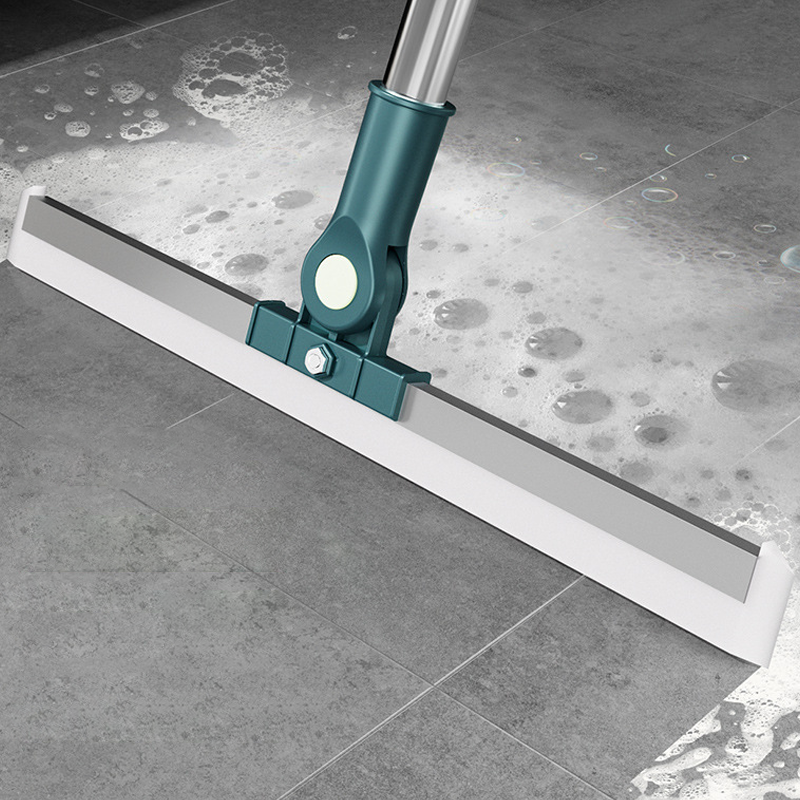 Floor mop with 180° rotatable head – Adjustable handle