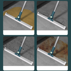 Floor mop with 180° rotatable head – Adjustable handle