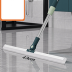 Floor mop with 180° rotatable head – Adjustable handle