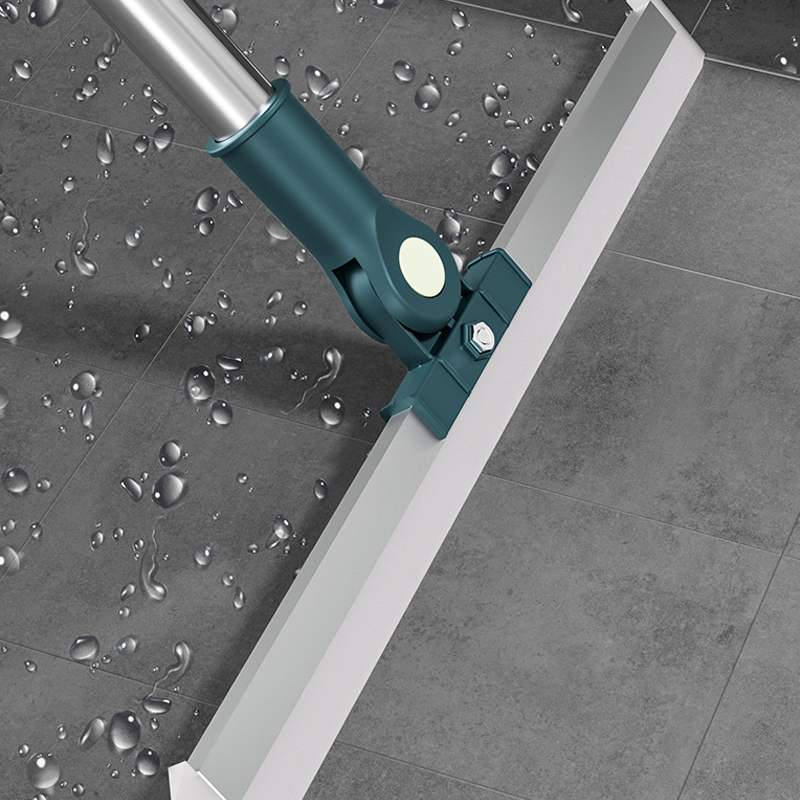 Floor mop with 180° rotatable head – Adjustable handle