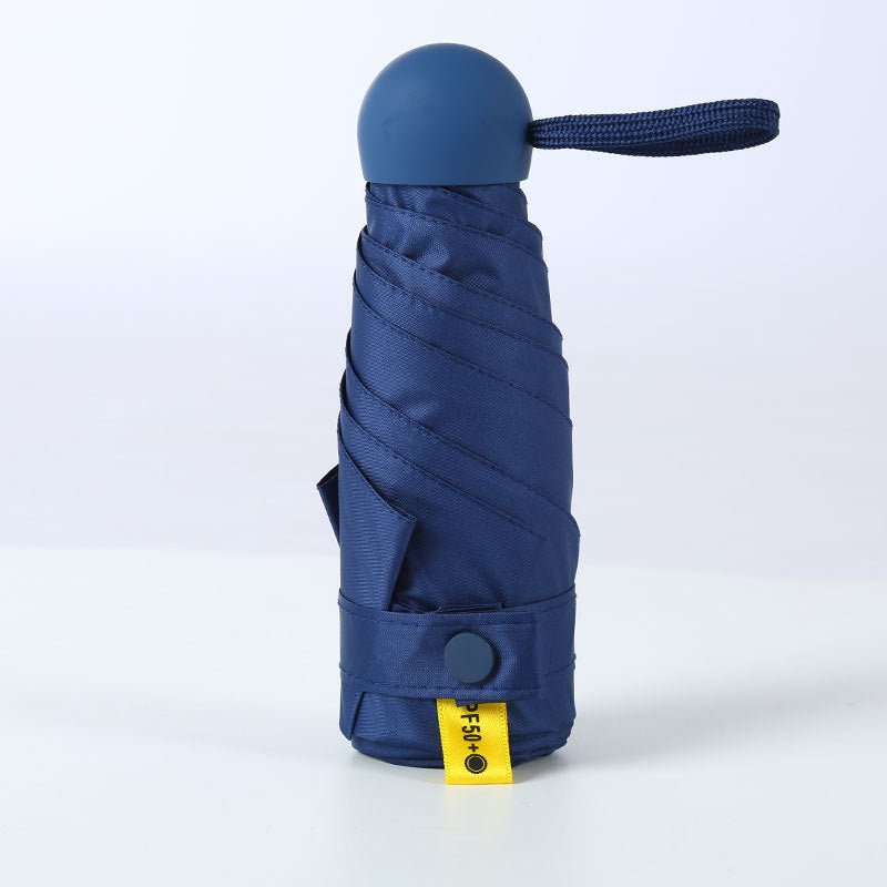 Kapsel-Taschenschirm mit UV-Schutz UPF50+