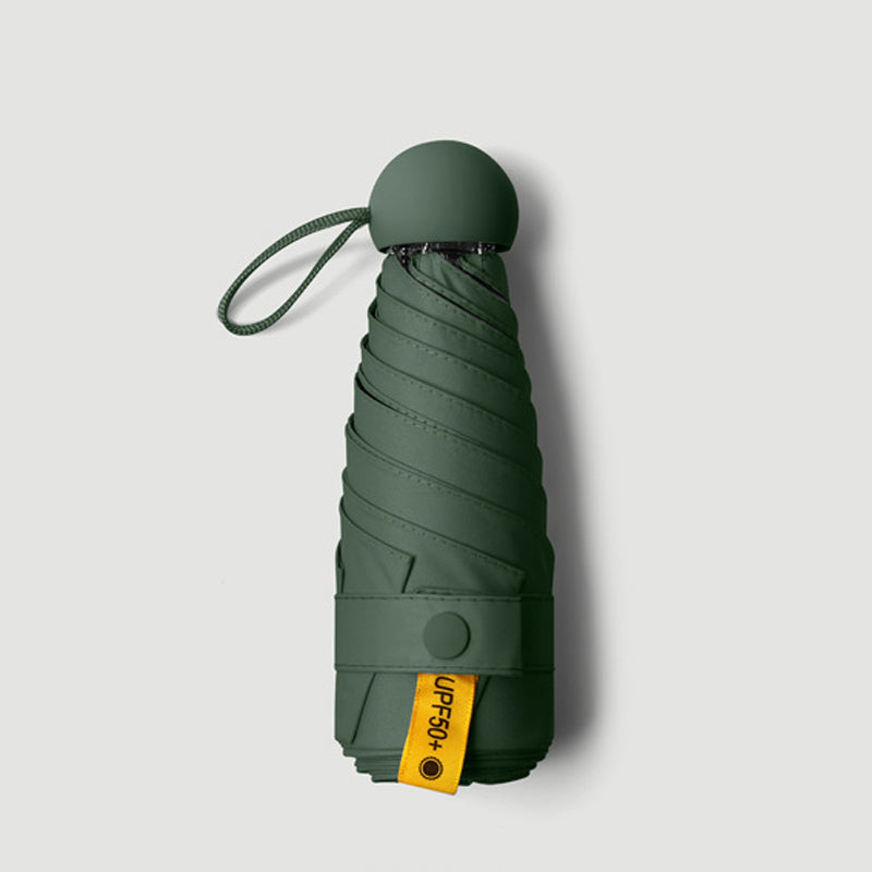 Kapsel-Taschenschirm mit UV-Schutz UPF50+