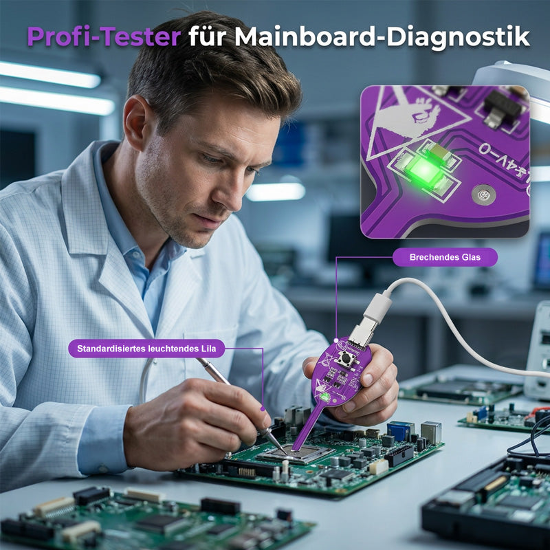 Induktivitätsmessgerät für Mainboard-Diagnose
