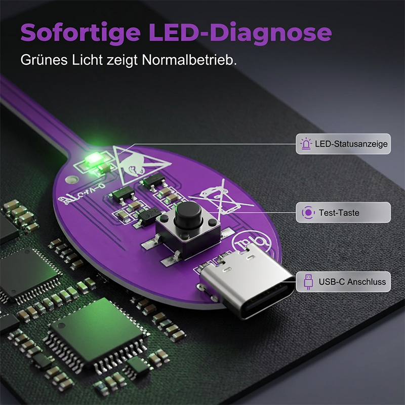 Induktivitätsmessgerät für Mainboard-Diagnose