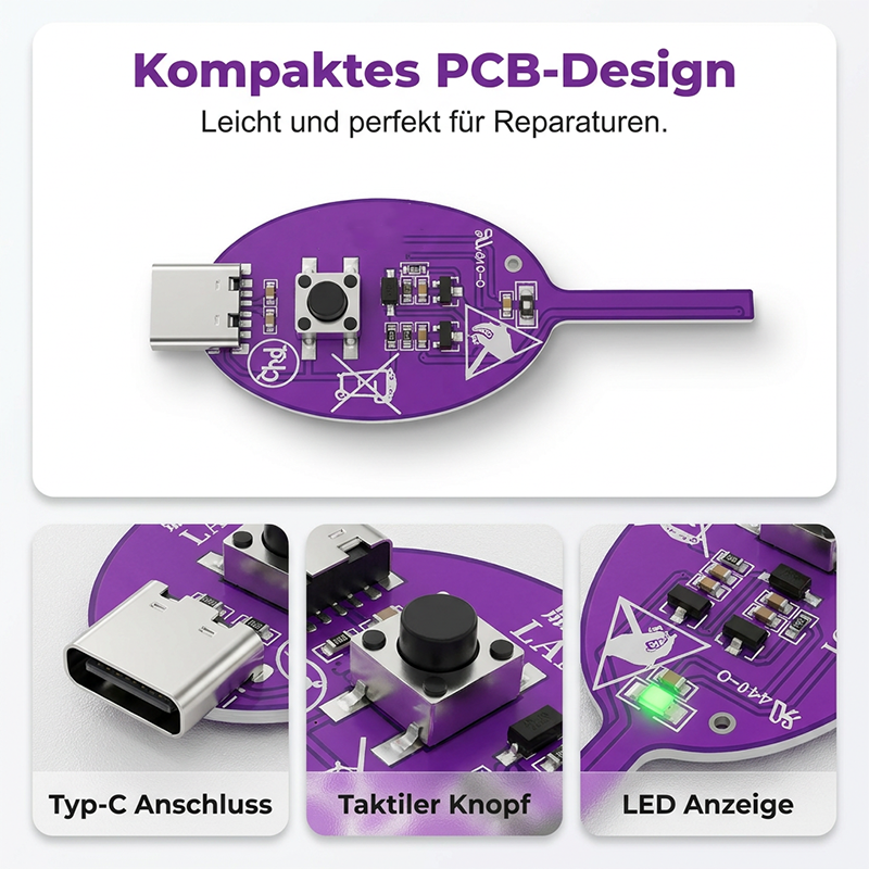 Induktivitätsmessgerät für Mainboard-Diagnose