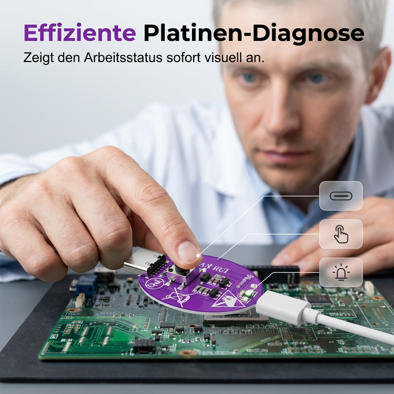 Induktivitätsmessgerät für Mainboard-Diagnose