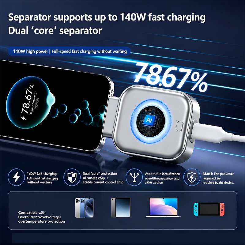Fast charger with automatic shut-off