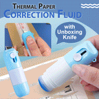 Datenschutz-Stift 2-in-1 mit Paketöffner für Thermopapier