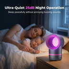 USB mosquito killer lamp with 360° suction technology