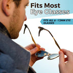 Silicone ear hooks for glasses – non-slip and flexible