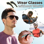 Silicone ear hooks for glasses – non-slip and flexible