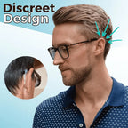 Silicone ear hooks for glasses – non-slip and flexible