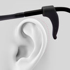 Silicone ear hooks for glasses – non-slip and flexible