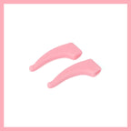 Silicone ear hooks for glasses – non-slip and flexible