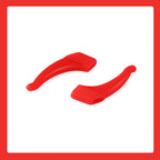 Silicone ear hooks for glasses – non-slip and flexible