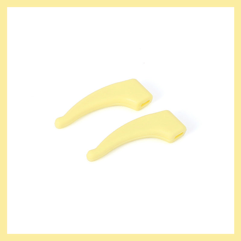 Silicone ear hooks for glasses – non-slip and flexible