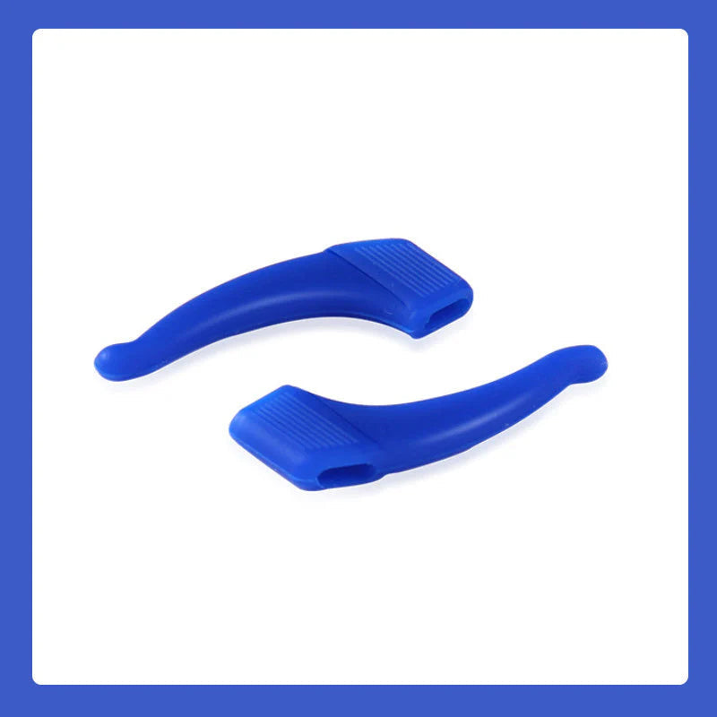 Silicone ear hooks for glasses – non-slip and flexible
