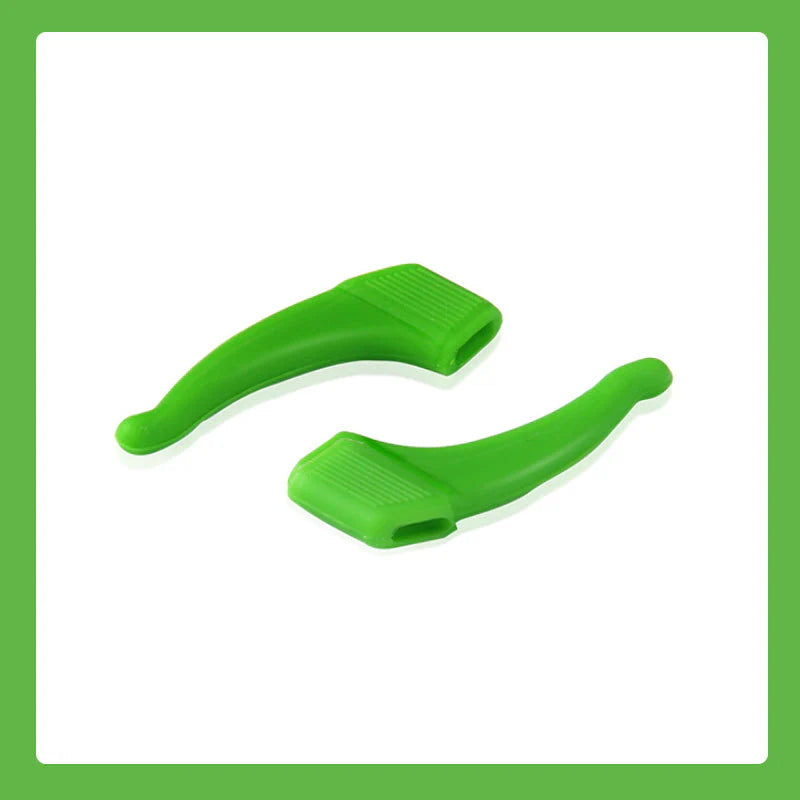 Silicone ear hooks for glasses – non-slip and flexible