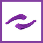 Silicone ear hooks for glasses – non-slip and flexible