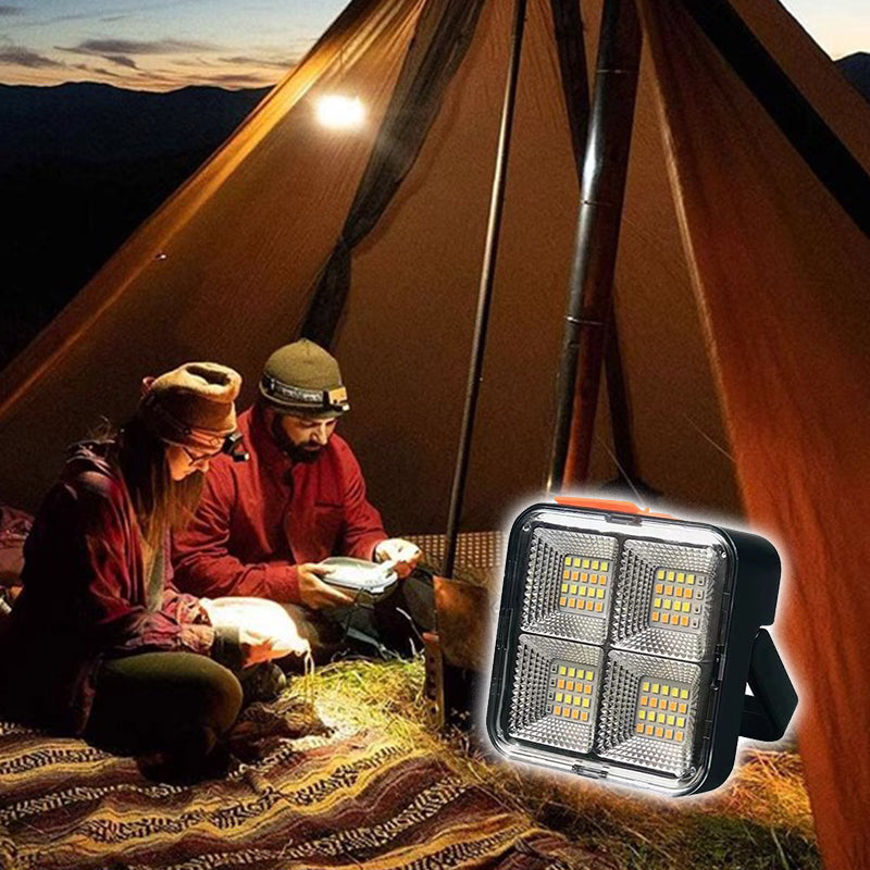 Solar work light LED 40 LEDs with power bank and magnet