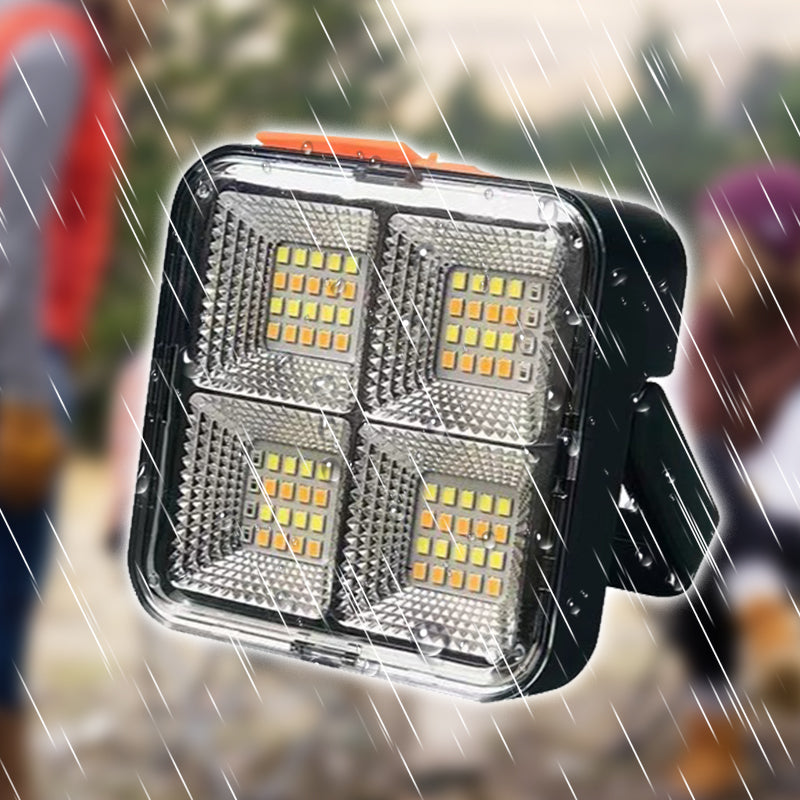 Solar work light LED 40 LEDs with power bank and magnet