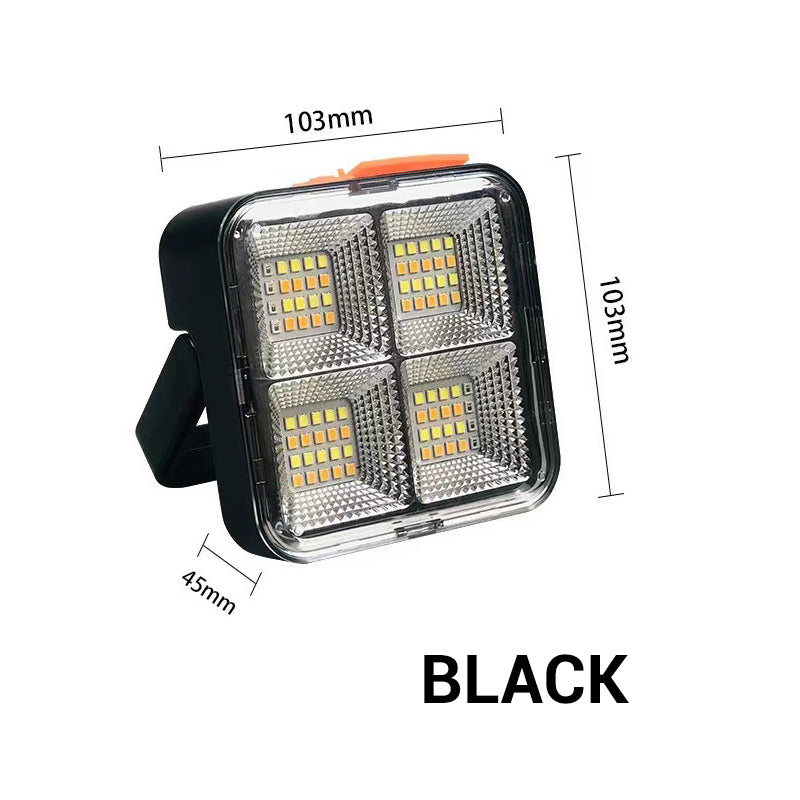Solar work light LED 40 LEDs with power bank and magnet