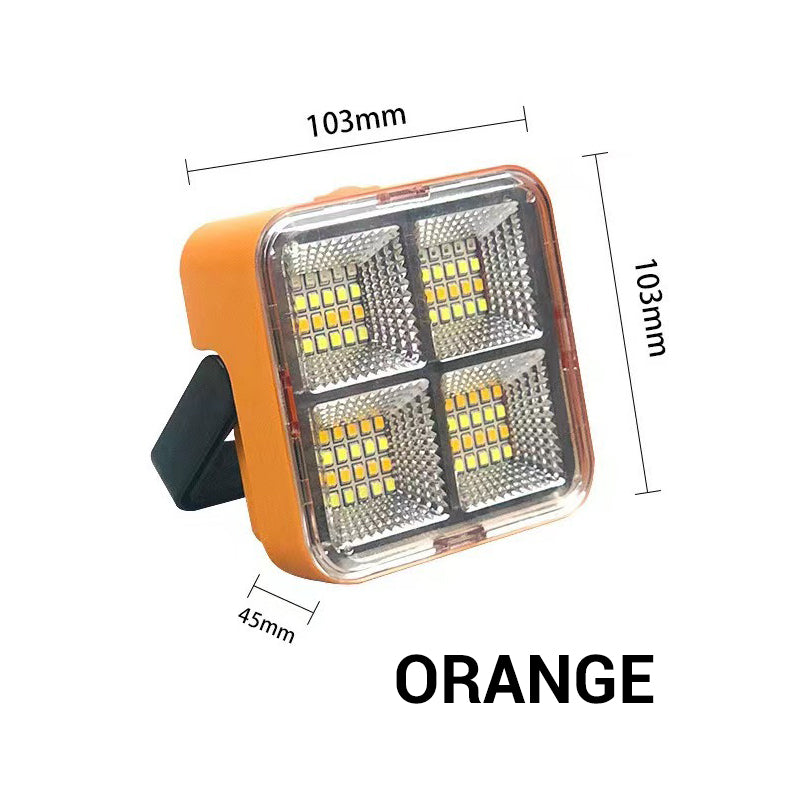 Solar work light LED 40 LEDs with power bank and magnet