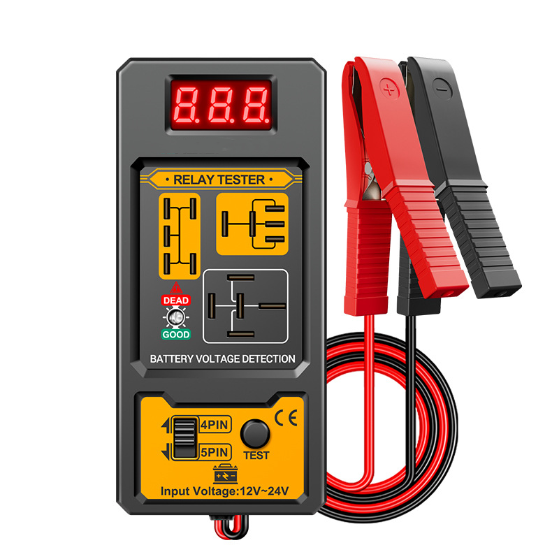 Relay Voltage Tester 12V/24V with LED Display