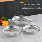 Stainless Steel Steam Insert with Handle – Multifunctional