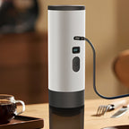 Tragbare Espressomaschine mit LCD-Display – Akkubetrieben