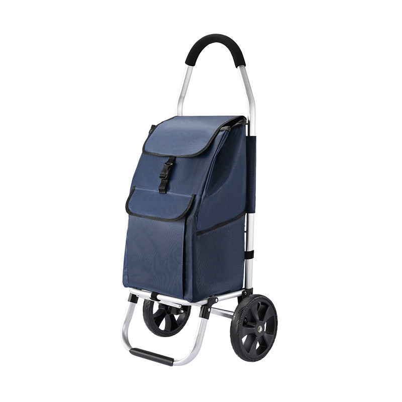 Faltbarer Einkaufstrolley mit Aluminiumrahmen