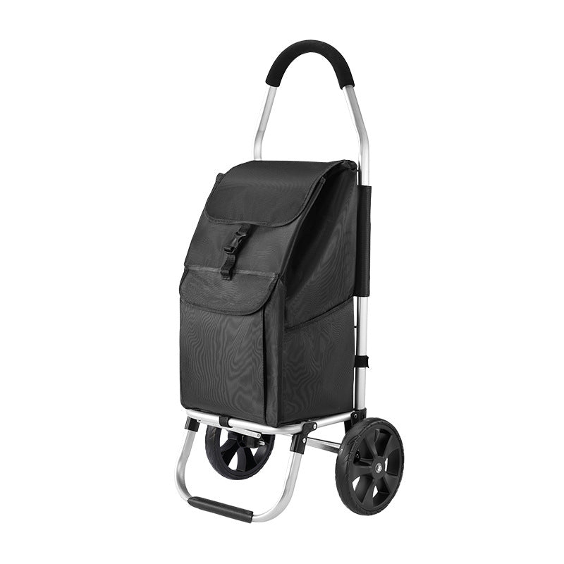 Faltbarer Einkaufstrolley mit Aluminiumrahmen