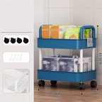 Rollwagen 3-stufig mit Rollen – mobiler Organizer