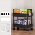 Rollwagen 3-stufig mit Rollen – mobiler Organizer