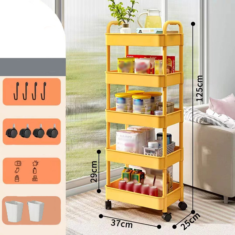 Rollwagen 3-stufig mit Rollen – mobiler Organizer
