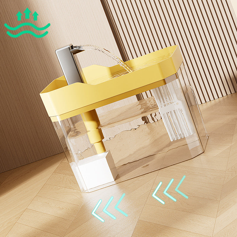 Katzenwasserspender mit Wasserhahn-Design, 1,5 l