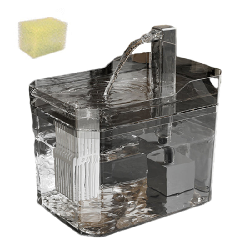 Katzenwasserspender mit Wasserhahn-Design, 1,5 l