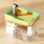 Katzenwasserspender mit Wasserhahn-Design, 1,5 l