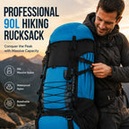 Wanderrucksack 90 l – Wasserdicht & Ergonomisch