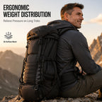 Wanderrucksack 90 l – Wasserdicht & Ergonomisch
