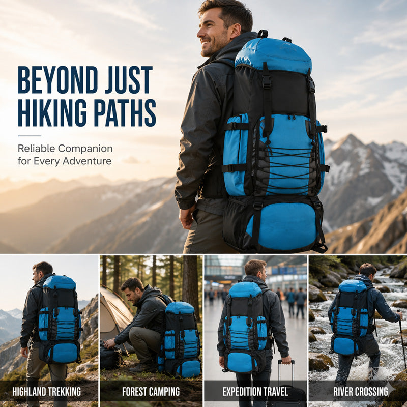 Wanderrucksack 90 l – Wasserdicht & Ergonomisch