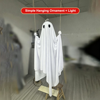 Halloween Hängegeist mit Schaukel-Dekoration