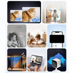 WLAN-Überwachungskamera mit 1080p HD und KI-Personenerkennung