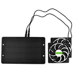 Solar-Lüftungsset mit Doppelventilator