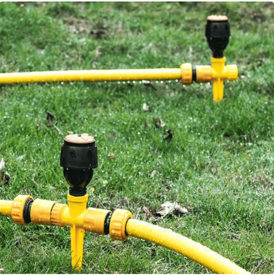 Rotating Garden Sprinkler – Even Watering, Less Effort (Set of 4)